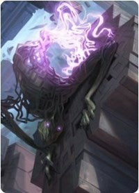 Skyclave Shade Art Card [Zendikar Rising Art Series] | Card Merchant Takapuna