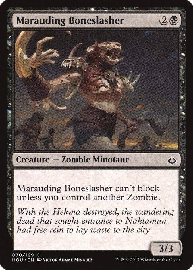 Marauding Boneslasher [Hour of Devastation] | Card Merchant Takapuna