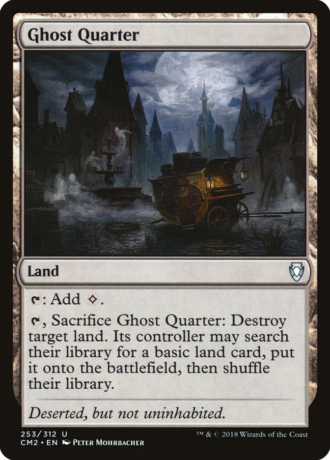 Ghost Quarter [Commander Anthology Volume II] | Card Merchant Takapuna