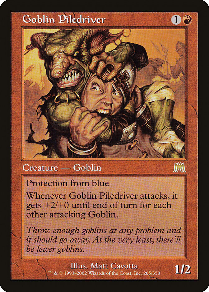 Goblin Piledriver [Onslaught] | Card Merchant Takapuna