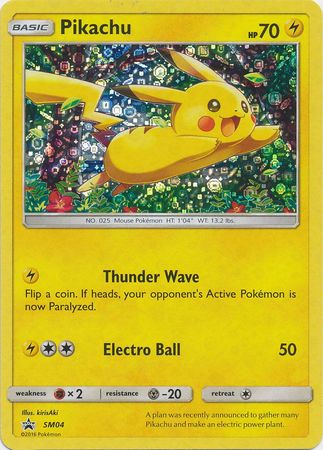 Pikachu (SM04) (General Mills Promo) [Sun & Moon: Black Star Promos] | Card Merchant Takapuna