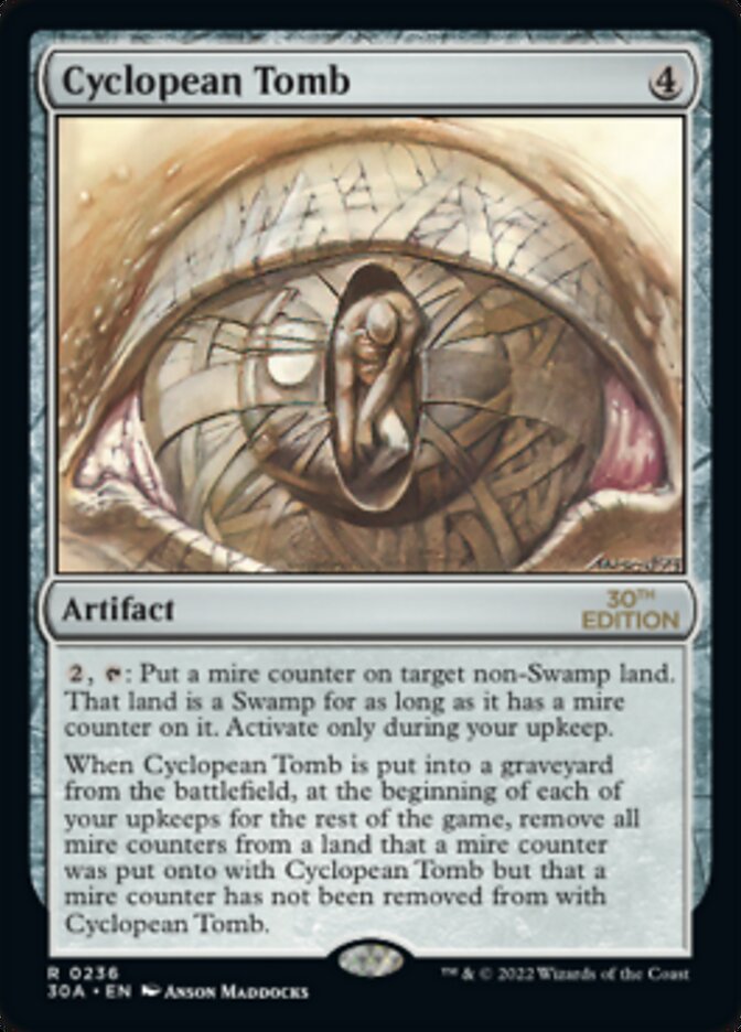 Cyclopean Tomb [30th Anniversary Edition] | Card Merchant Takapuna