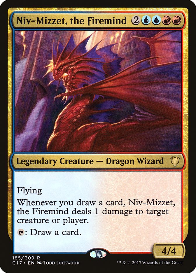 Niv-Mizzet, the Firemind [Commander 2017] | Card Merchant Takapuna