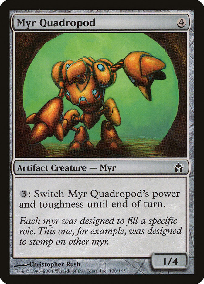 Myr Quadropod [Fifth Dawn] | Card Merchant Takapuna