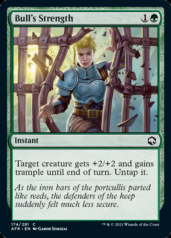 Bull's Strength [Dungeons & Dragons: Adventures in the Forgotten Realms] | Card Merchant Takapuna