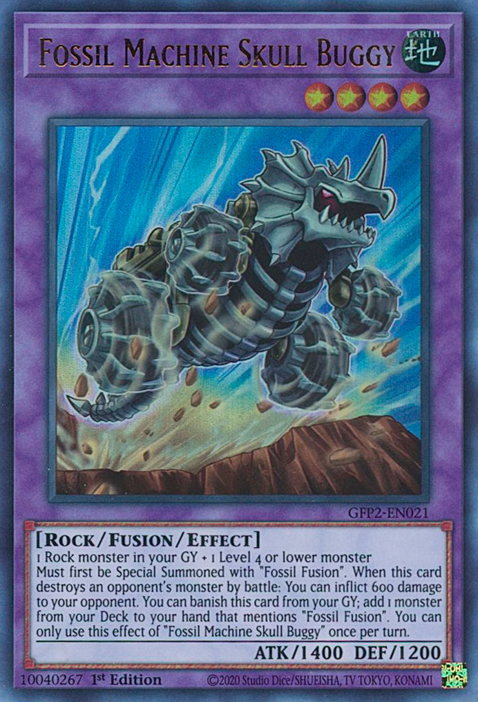 Fossil Machine Skull Buggy [GFP2-EN021] Ultra Rare | Card Merchant Takapuna