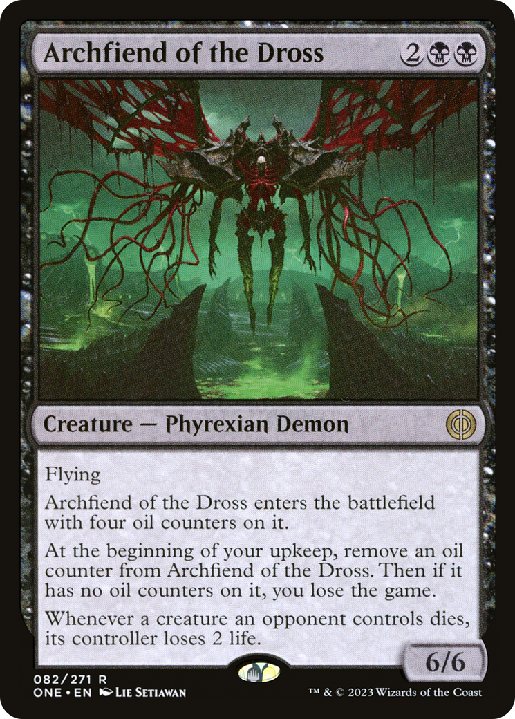 Archfiend of the Dross [Phyrexia: All Will Be One] | Card Merchant Takapuna