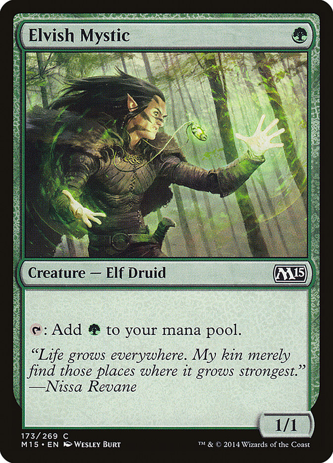 Elvish Mystic [Magic 2015] | Card Merchant Takapuna