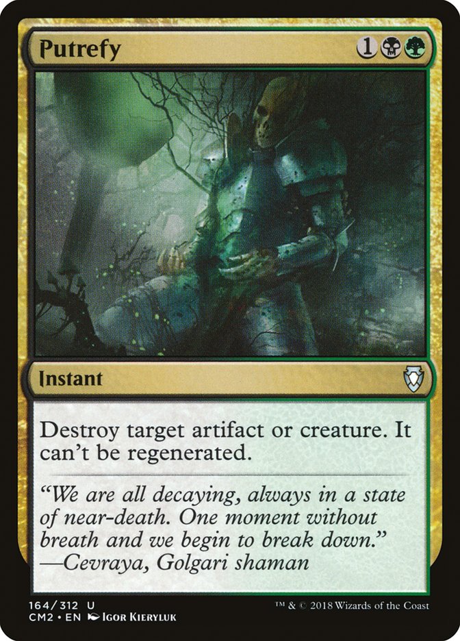 Putrefy [Commander Anthology Volume II] | Card Merchant Takapuna