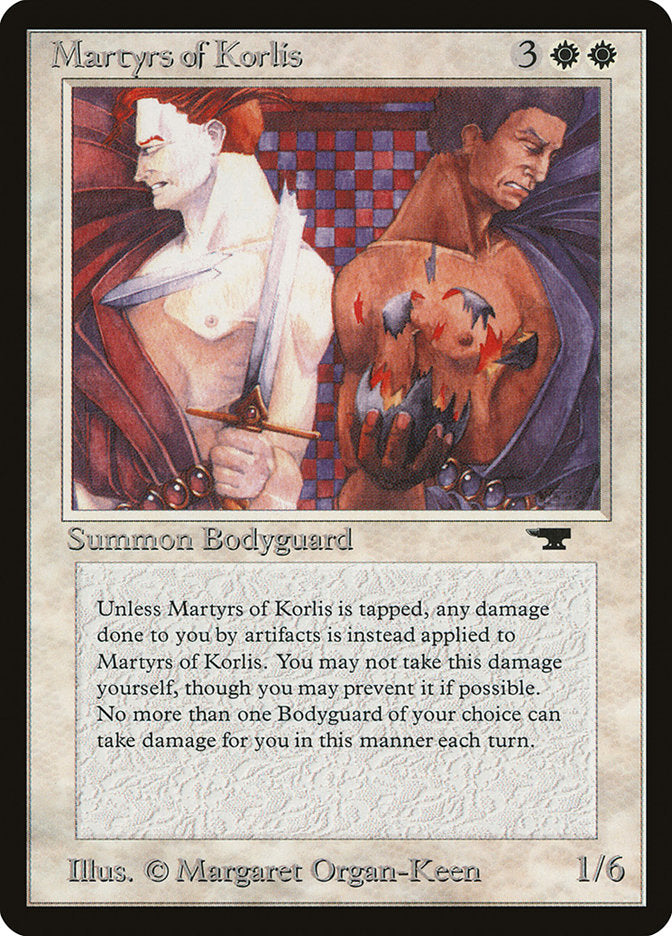 Martyrs of Korlis [Antiquities] | Card Merchant Takapuna