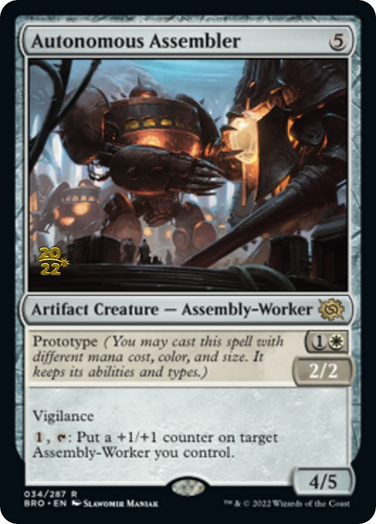 Autonomous Assembler [The Brothers' War Prerelease Promos] | Card Merchant Takapuna