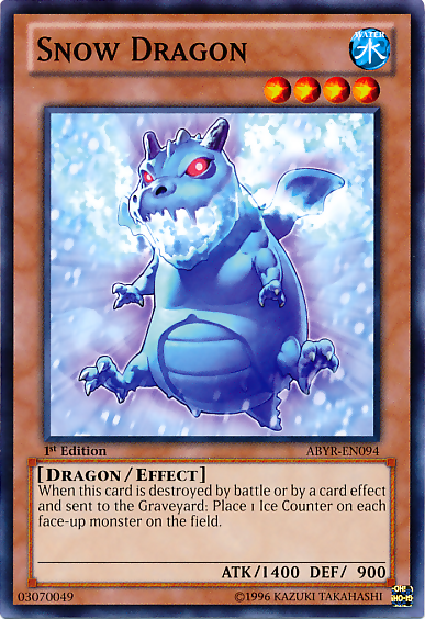 Snow Dragon [ABYR-EN094] Common | Card Merchant Takapuna