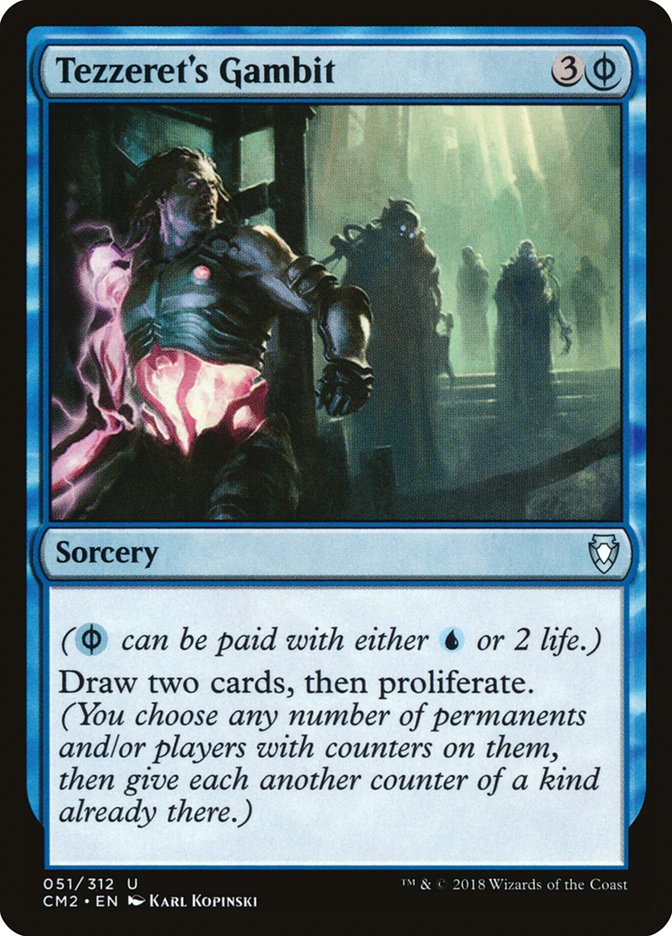 Tezzeret's Gambit [Commander Anthology Volume II] | Card Merchant Takapuna