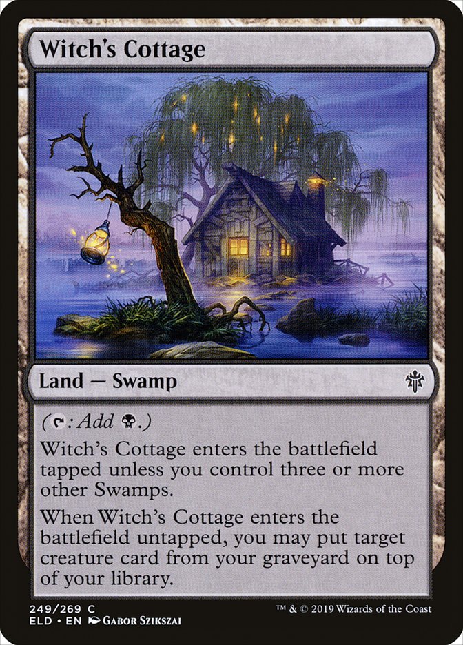 Witch's Cottage [Throne of Eldraine] | Card Merchant Takapuna