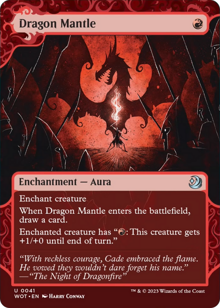 Dragon Mantle [Wilds of Eldraine: Enchanting Tales] | Card Merchant Takapuna