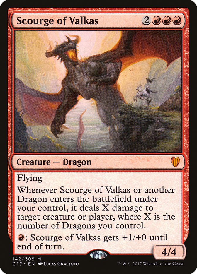 Scourge of Valkas [Commander 2017] | Card Merchant Takapuna