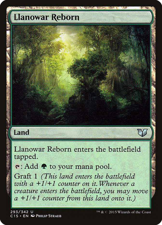 Llanowar Reborn [Commander 2015] | Card Merchant Takapuna