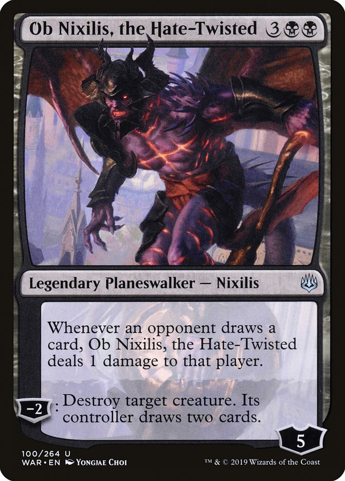Ob Nixilis, the Hate-Twisted [War of the Spark] | Card Merchant Takapuna