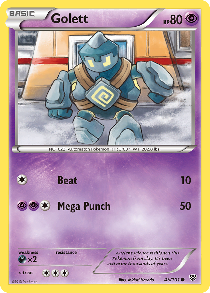Golett (45/101) [Black & White: Plasma Blast] | Card Merchant Takapuna