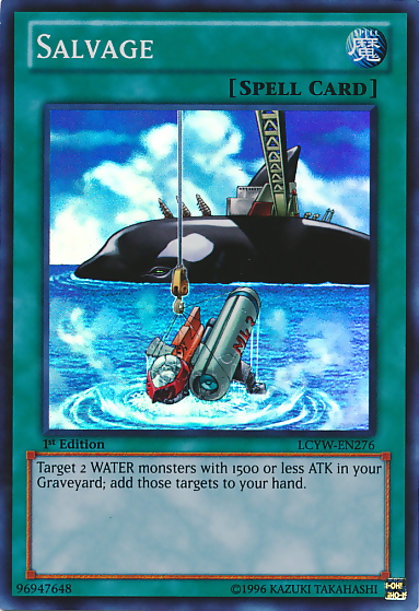 Salvage [LCYW-EN276] Super Rare | Card Merchant Takapuna