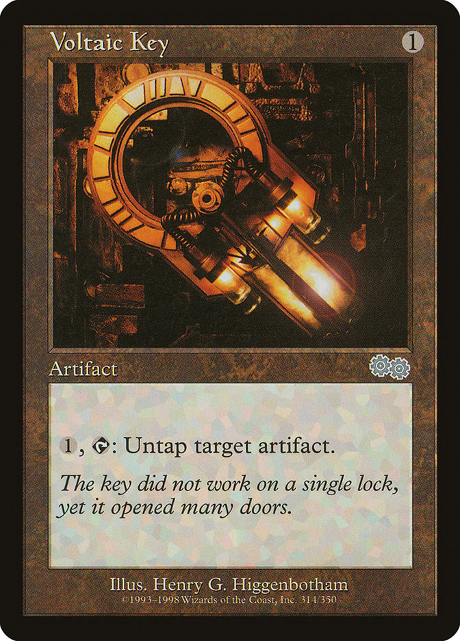 Voltaic Key [Urza's Saga] | Card Merchant Takapuna
