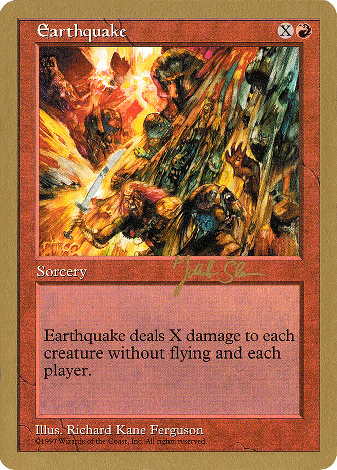 Earthquake (Jakub Slemr) [World Championship Decks 1997] | Card Merchant Takapuna
