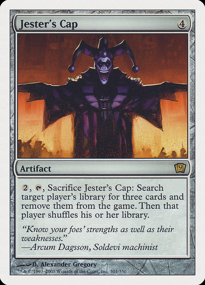 Jester's Cap [Ninth Edition] | Card Merchant Takapuna