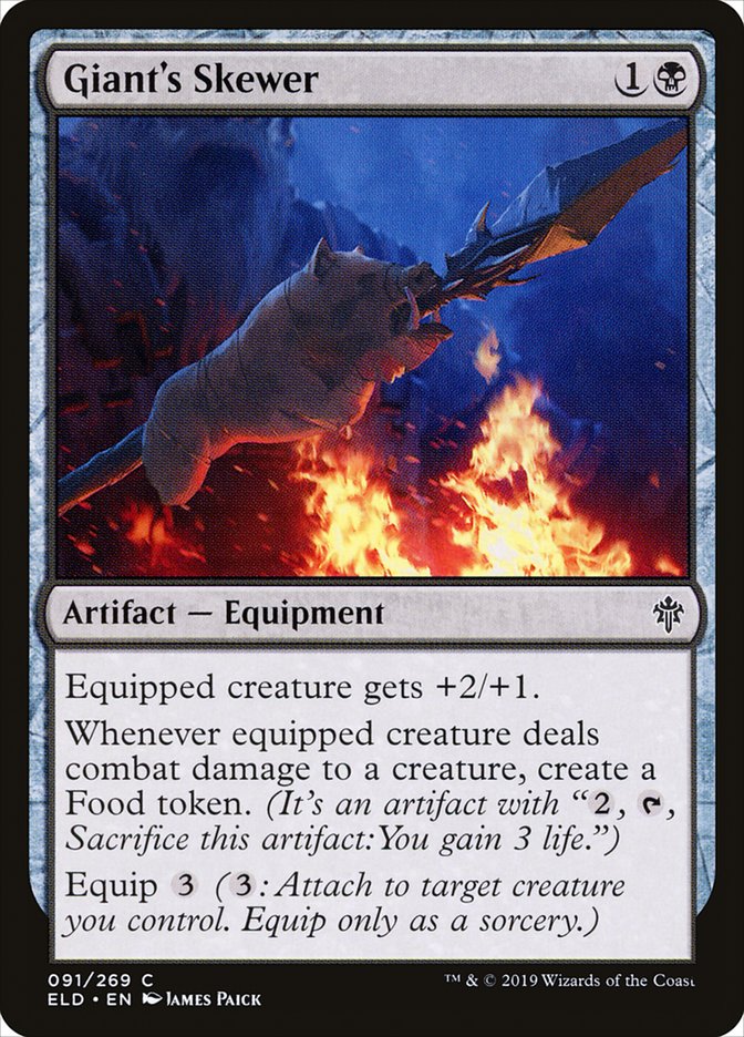 Giant's Skewer [Throne of Eldraine] | Card Merchant Takapuna
