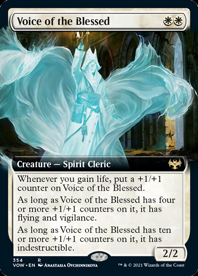 Voice of the Blessed (Extended Art) [Innistrad: Crimson Vow] | Card Merchant Takapuna