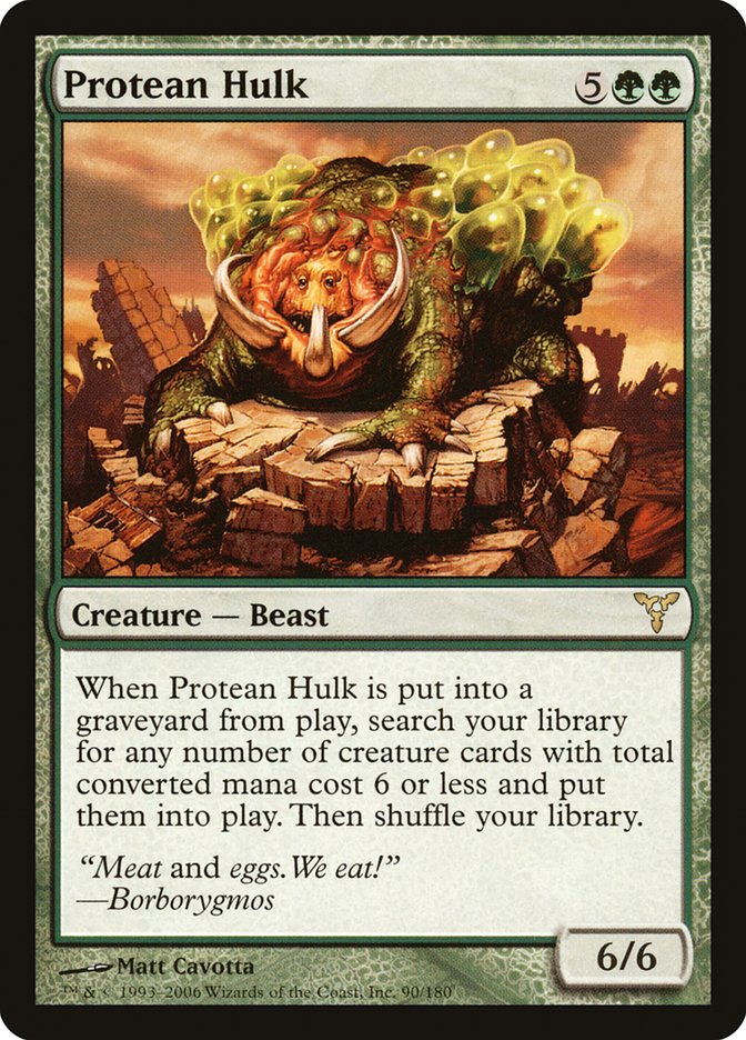Protean Hulk [Dissension] | Card Merchant Takapuna