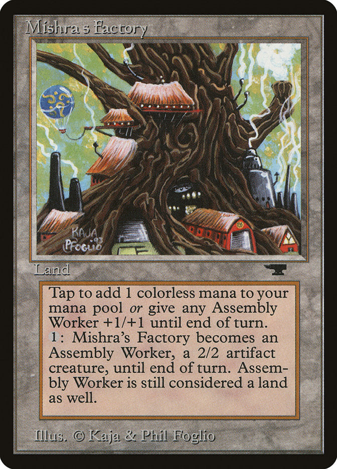Mishra's Factory (Light Green Background) [Antiquities] | Card Merchant Takapuna