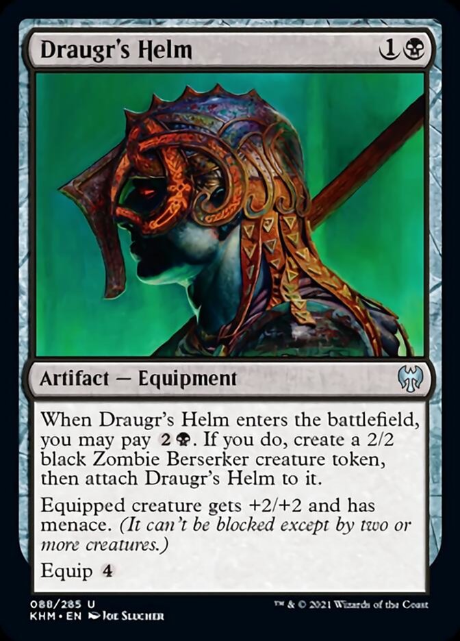 Draugr's Helm [Kaldheim] | Card Merchant Takapuna