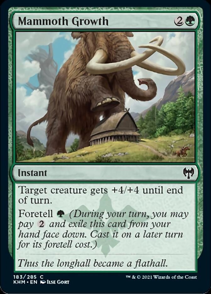 Mammoth Growth [Kaldheim] | Card Merchant Takapuna