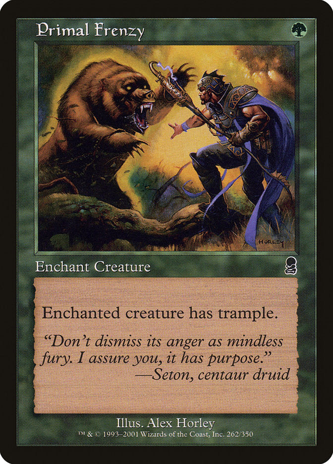 Primal Frenzy [Odyssey] | Card Merchant Takapuna