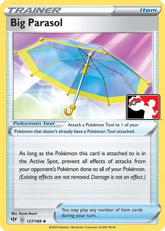 Big Parasol (157/189) [Prize Pack Series One] | Card Merchant Takapuna