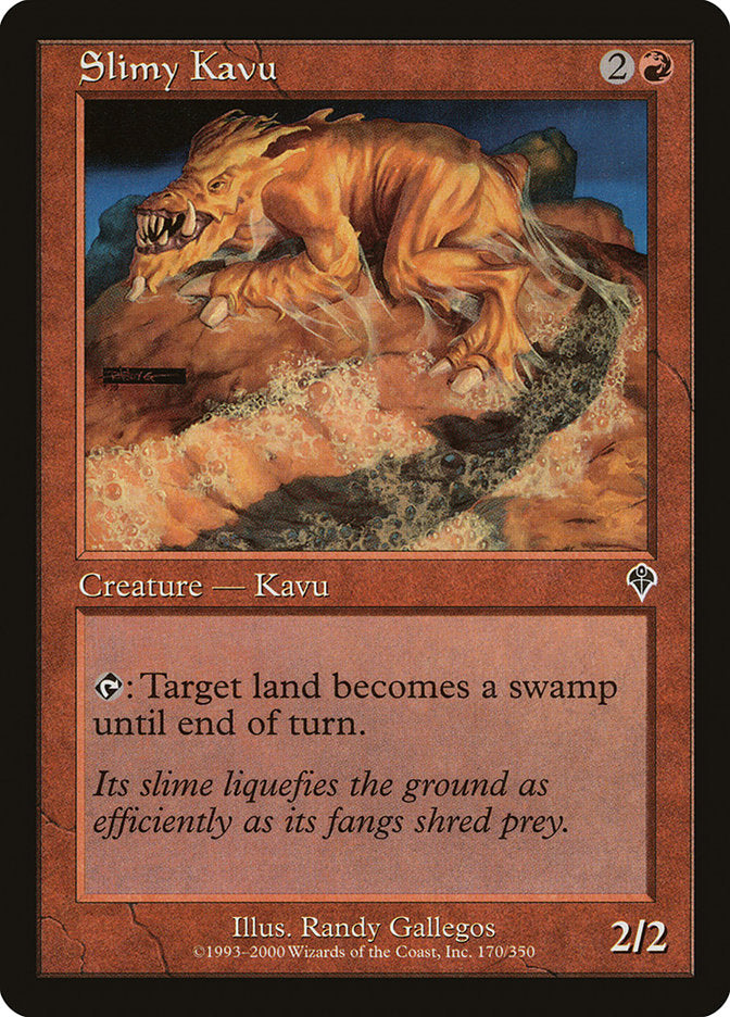 Slimy Kavu [Invasion] | Card Merchant Takapuna