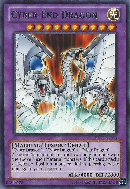 Cyber End Dragon (Green) [DL17-EN010] Rare | Card Merchant Takapuna
