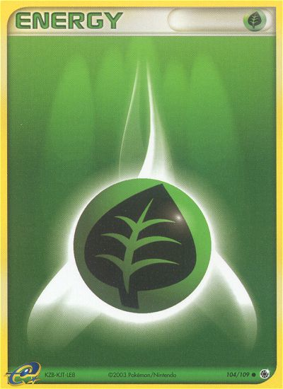 Grass Energy (104/109) [EX: Ruby & Sapphire] | Card Merchant Takapuna