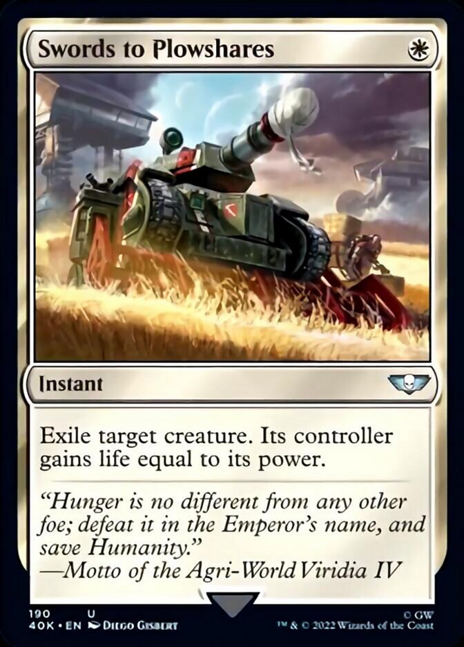 Swords to Plowshares [Warhammer 40,000] | Card Merchant Takapuna