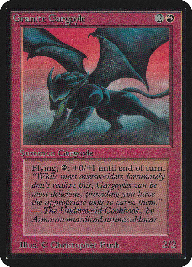 Granite Gargoyle [Alpha Edition] | Card Merchant Takapuna