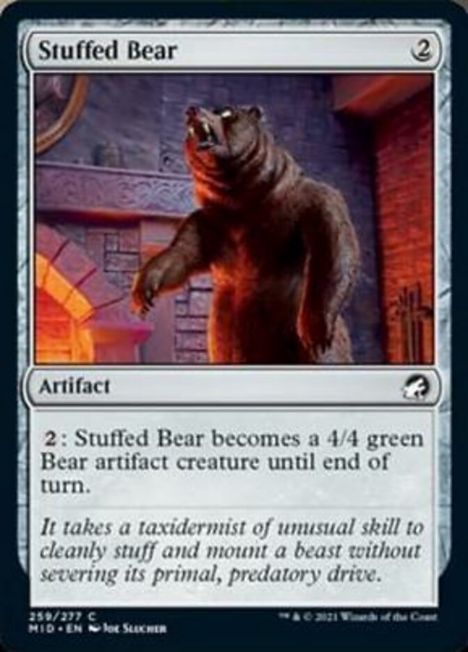 Stuffed Bear [Innistrad: Midnight Hunt] | Card Merchant Takapuna
