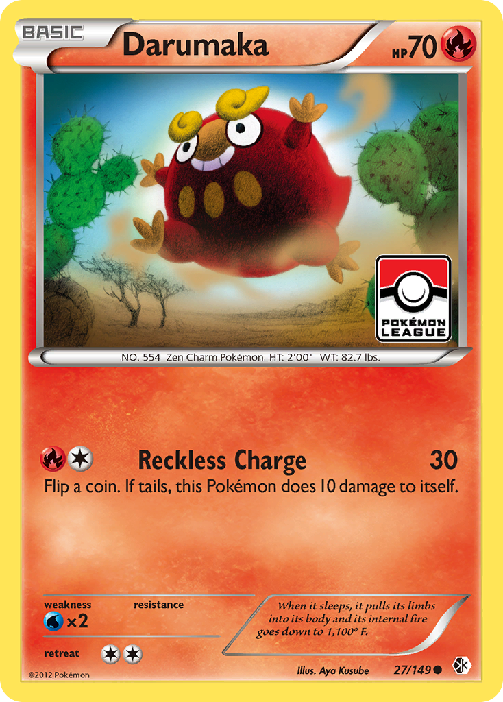 Darumaka (27/149) [Black & White: Boundaries Crossed] | Card Merchant Takapuna