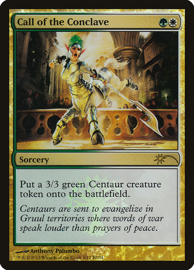 Call of the Conclave [Friday Night Magic 2013] | Card Merchant Takapuna
