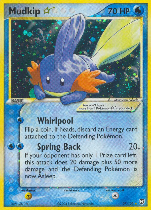 Mudkip Star (107/109) [EX: Team Rocket Returns] | Card Merchant Takapuna