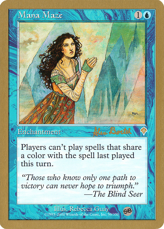 Mana Maze (Alex Borteh) (SB) [World Championship Decks 2001] | Card Merchant Takapuna