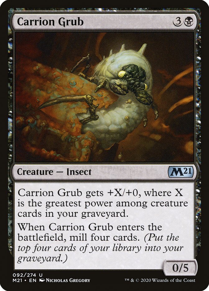 Carrion Grub [Core Set 2021] | Card Merchant Takapuna