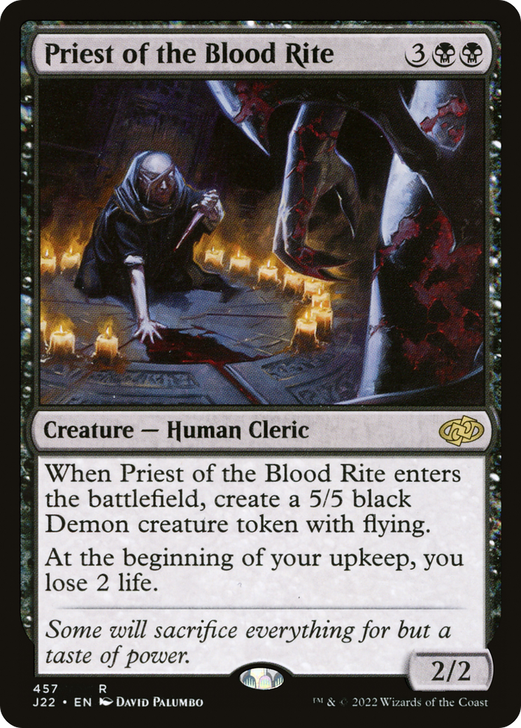 Priest of the Blood Rite [Jumpstart 2022] | Card Merchant Takapuna