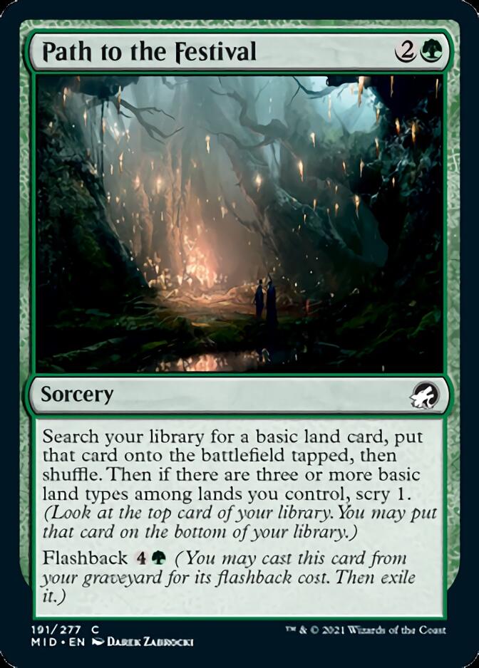 Path to the Festival [Innistrad: Midnight Hunt] | Card Merchant Takapuna