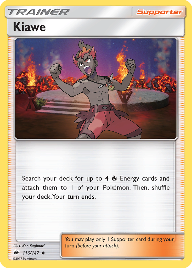 Kiawe (116/147) [Sun & Moon: Burning Shadows] | Card Merchant Takapuna