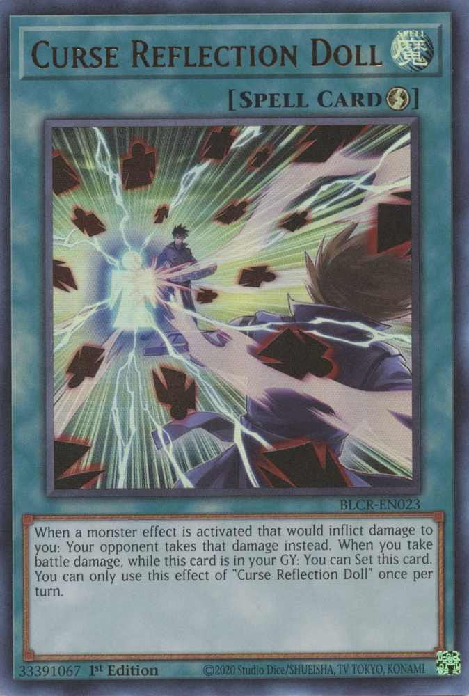 Curse Reflection Doll [BLCR-EN023] Ultra Rare | Card Merchant Takapuna